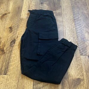LCKR Boy’s Black Cargo Joggers Size L